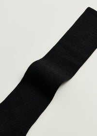 Aiayu Wool Knee Socks | Black | Knælange Uldstrømper