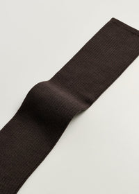 Aiayu Wool Knee Socks | Brown | Knælange Uldstrømper
