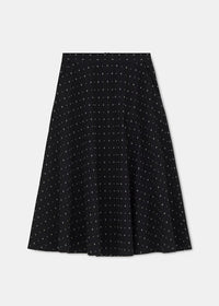 Aiayu Bea Skirt Dot Mix Black | Økologisk Bomuld