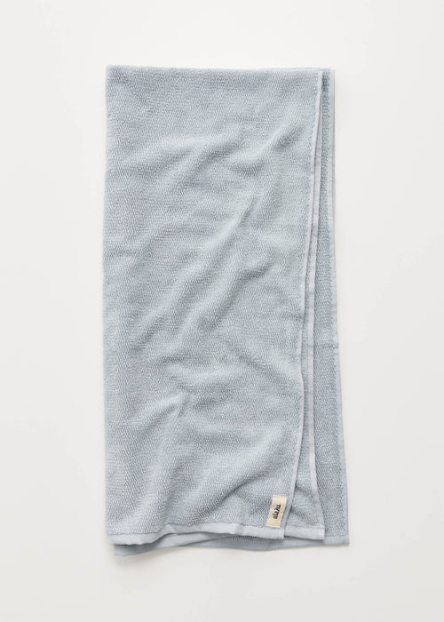 Aiayu Cotton Bath Towel 70 x 140 Pacific | Økologisk Badehåndklæde