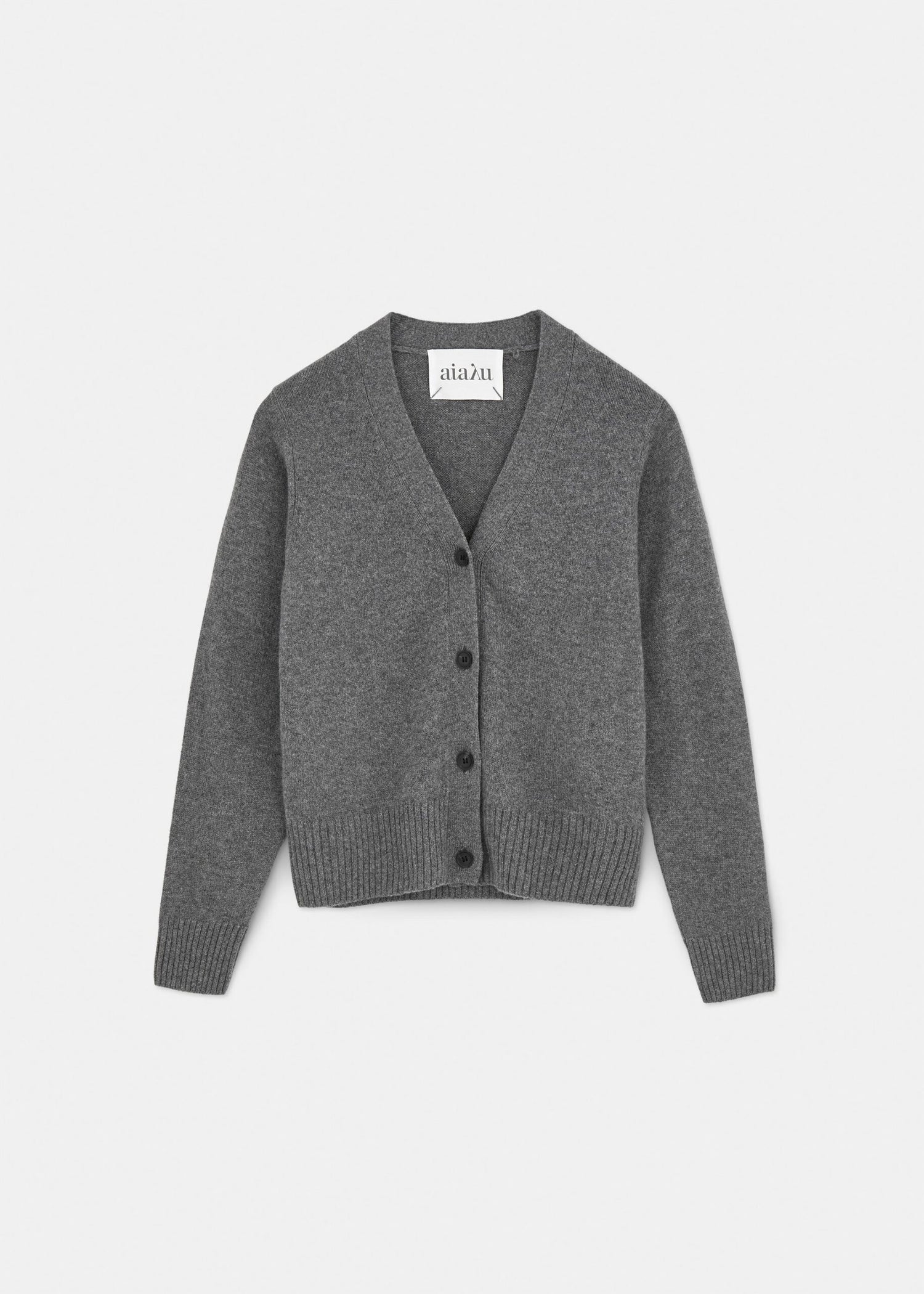 Aiayu Ingrid Cashmere Cardigan | Stormy