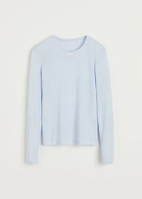 Aiayu Messhu long sleeve | Light Blue | Økologisk Bomuld