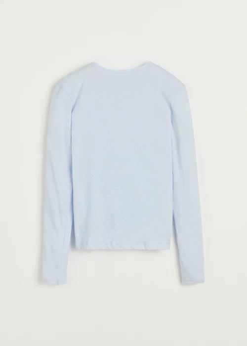 Aiayu Messhu long sleeve | Light Blue | Økologisk Bomuld