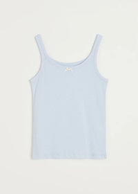 Aiayu Messhu Tank | Light Blue | Økologisk Bomuld