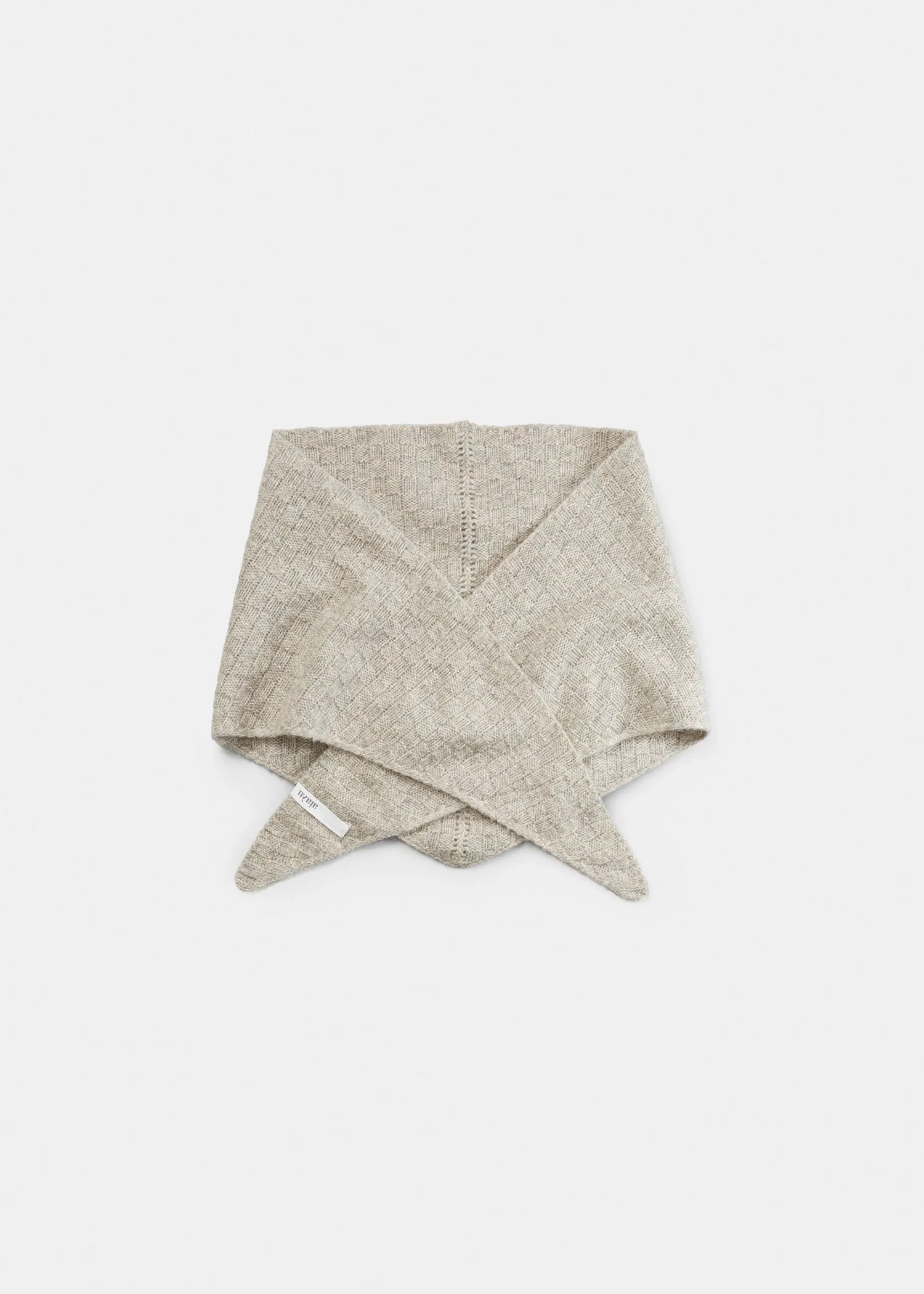 Aiayu Revna Yak Scarf | Pure Light Grey