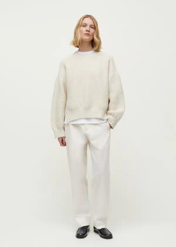 Aiayu Vetla wool sweater | Pure Ecru