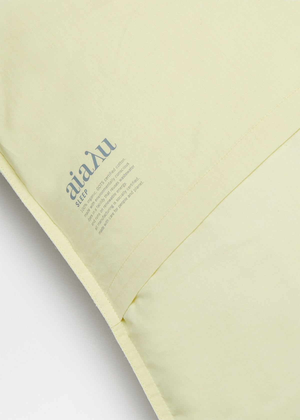 Aiayu Sengetøj Single XL |  Limone 140 x 220 cm. (Ekstra længde)