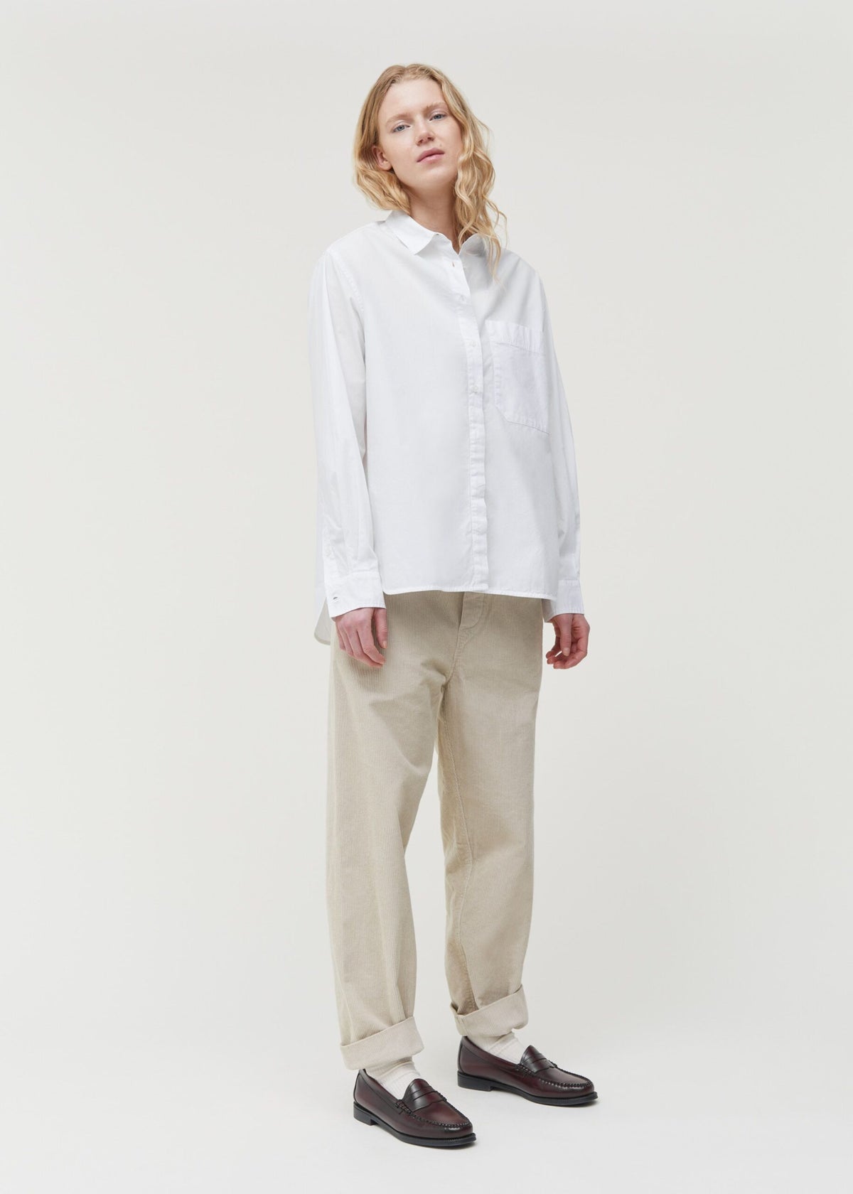 Aiayu Lynette Shirt White | Økologisk Bomuld