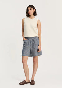 Aiayu Aliba Shorts Linen | Night Sky