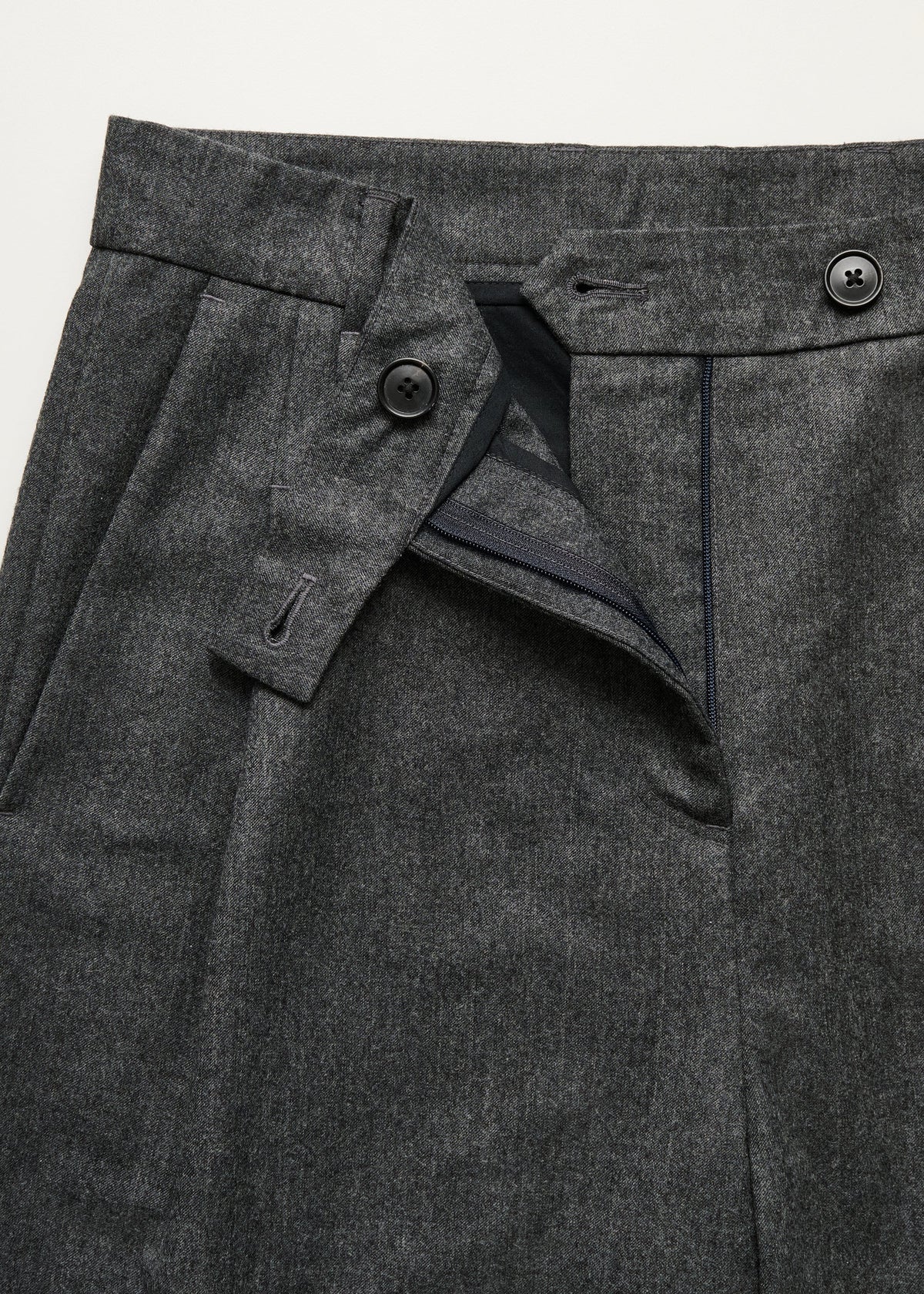 Aiayu Balder Pant Fine Wool | Dark Grey