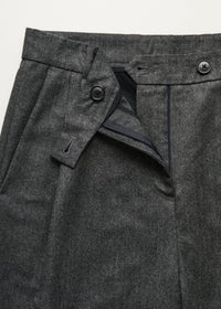 Aiayu Balder Pant Fine Wool | Dark Grey