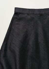 Aiayu Bea Skirt Silk | Black Navy