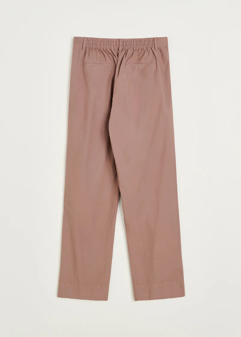 Aiayu Billy Pant Zip Poplin | Desert Blush