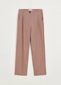 Aiayu Billy Pant Zip Poplin | Desert Blush