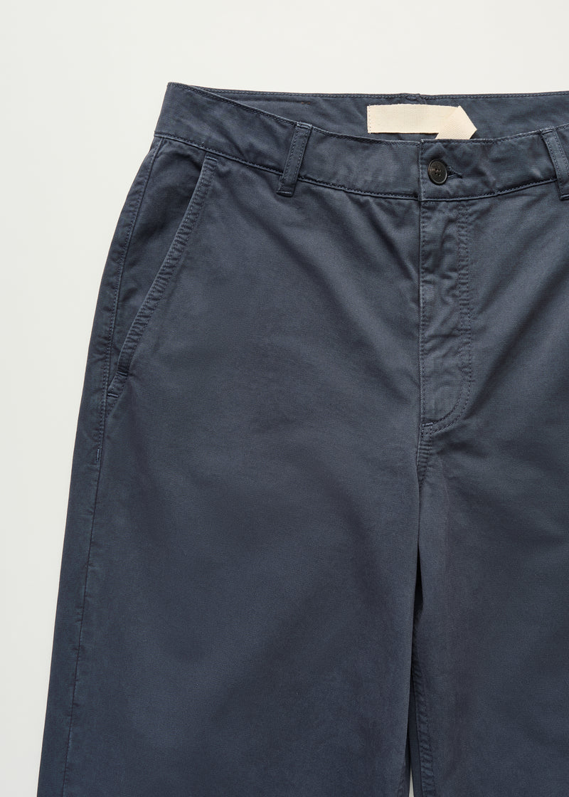 Aiayu Carlo Midwaist Wide Cotton | Washed Slate