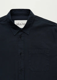 Aiayu Classic Shirt | Black Navy