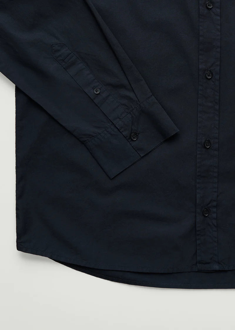 Aiayu Classic Shirt | Black Navy