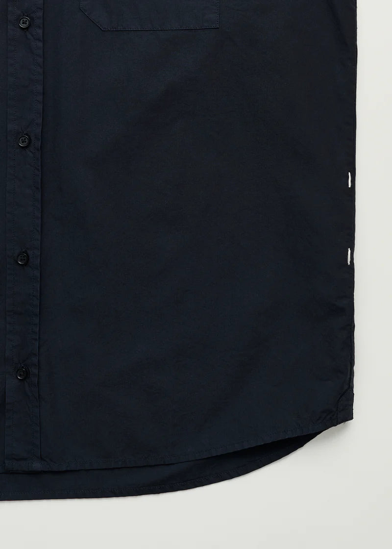 Aiayu Classic Shirt | Black Navy