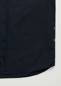 Aiayu Classic Shirt | Black Navy
