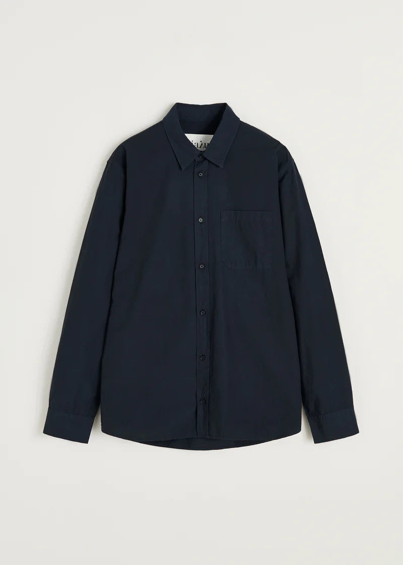 Aiayu Classic Shirt | Black Navy