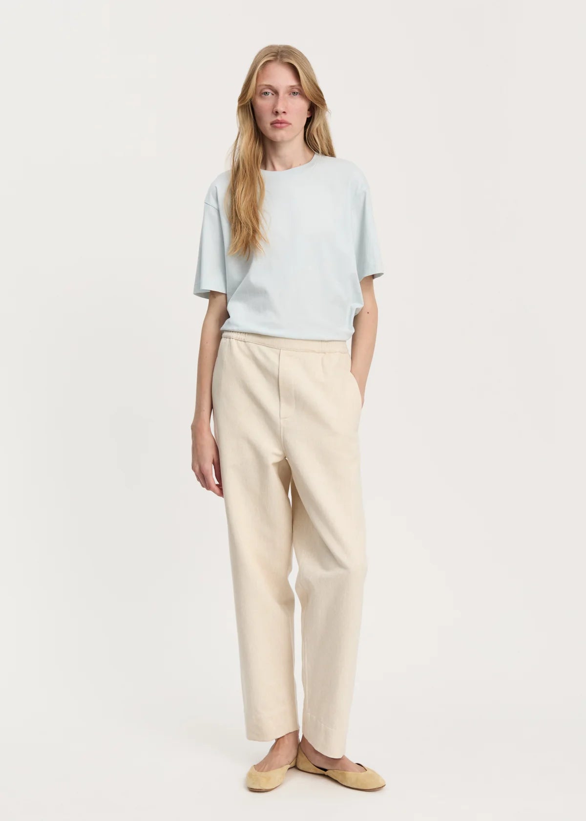 Aiayu Coco Pant Twill | Pure Sand
