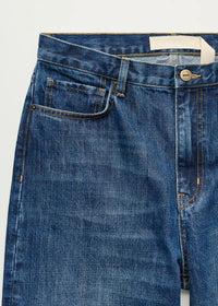 Aiayu Collin Midwaist Relaxed Jeans | Worn Blue