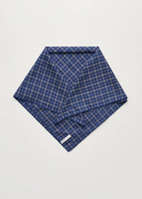 Aiayu Colton Scarf Pure Silk  | Mix Navy | Silketørklæde 65 x 65 cm.