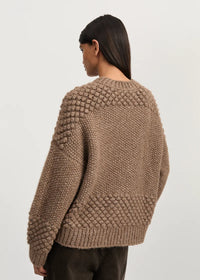 Aiayu Daniela Sweater Llama | Pure Brownie
