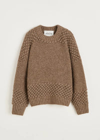 Aiayu Daniela Sweater Llama | Pure Brownie