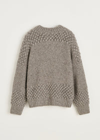 Aiayu Daniela Sweater Llama | Pure Grey