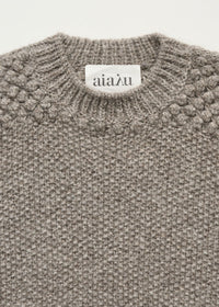 Aiayu Daniela Sweater Llama | Pure Grey
