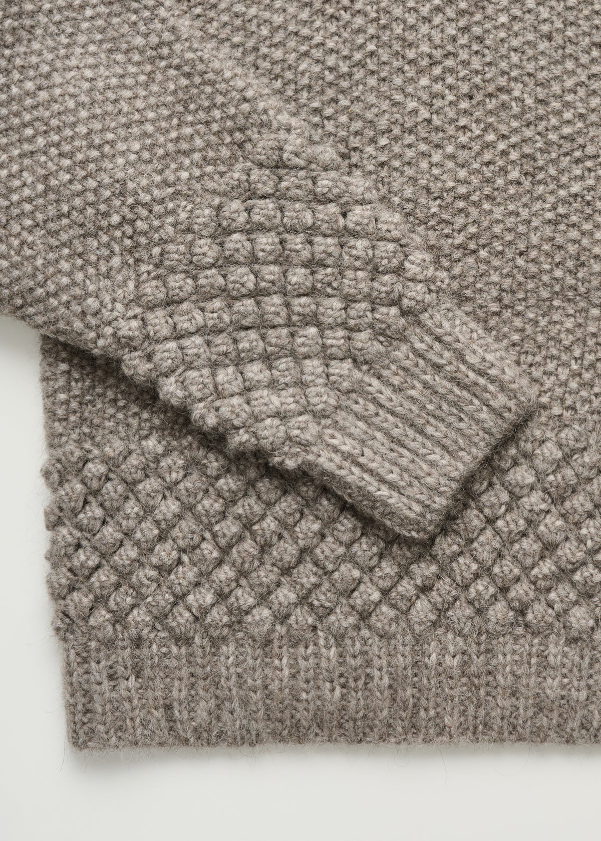 Aiayu Daniela Sweater Llama | Pure Grey