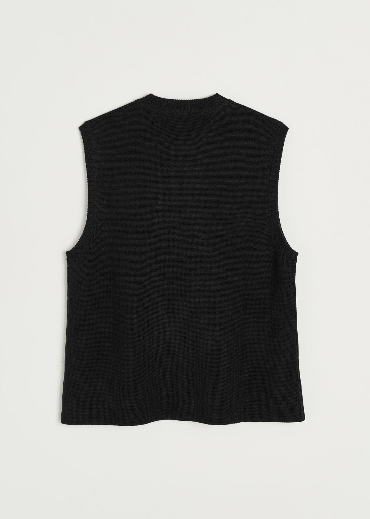 Aiayu Elva Vest Black | Merino Uld