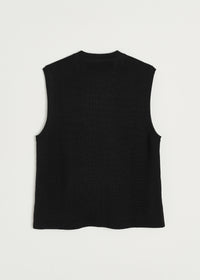 Aiayu Elva Vest Black | Merino Uld