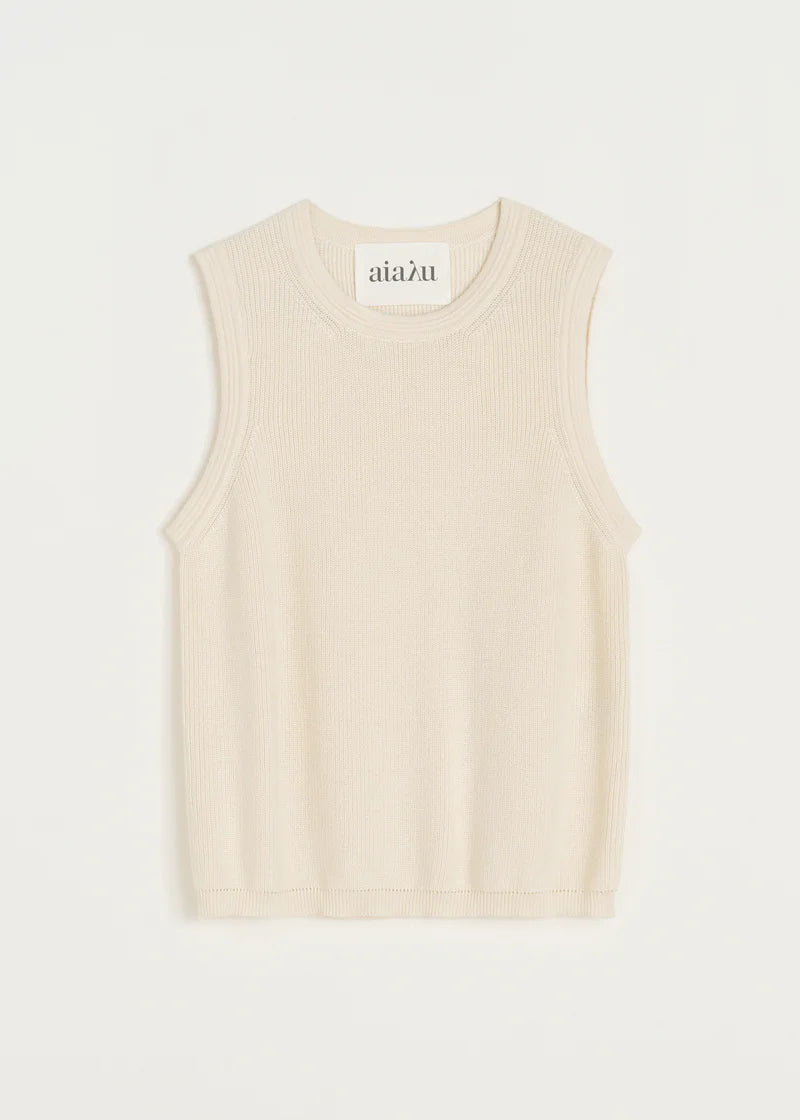 Aiayu Esha Top | Pure Ecru