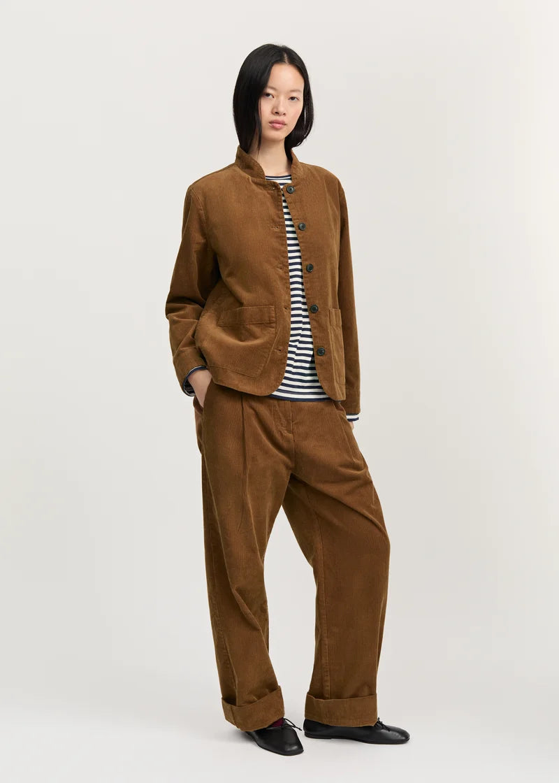 Aiayu Jacy Jacket Corduroy | Cognac