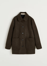 Aiayu Jamie Jacket Loden | Pure Dark Brown