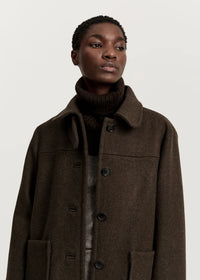 Aiayu Jamie Jacket Loden | Pure Dark Brown