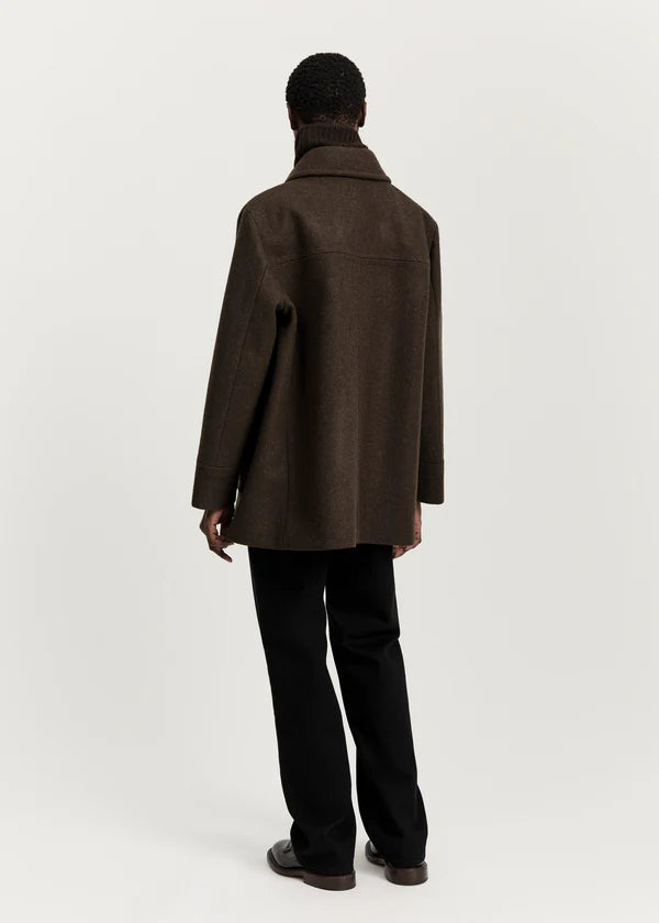Aiayu Jamie Jacket Loden | Pure Dark Brown