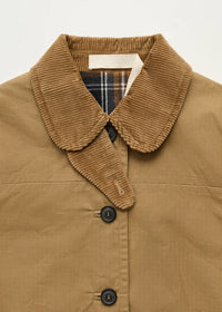 Aiayu Jamie Jacket Ripstop Oilskin Hybrid | Warm Khaki