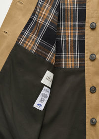 Aiayu Jamie Jacket Ripstop Oilskin Hybrid | Warm Khaki