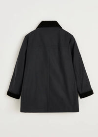 Aiayu Jamie Jacket Ripstop Oilskin | Antracite