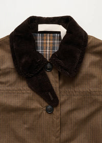 Aiayu Jamie Jacket Ripstop Oilskin | Bark