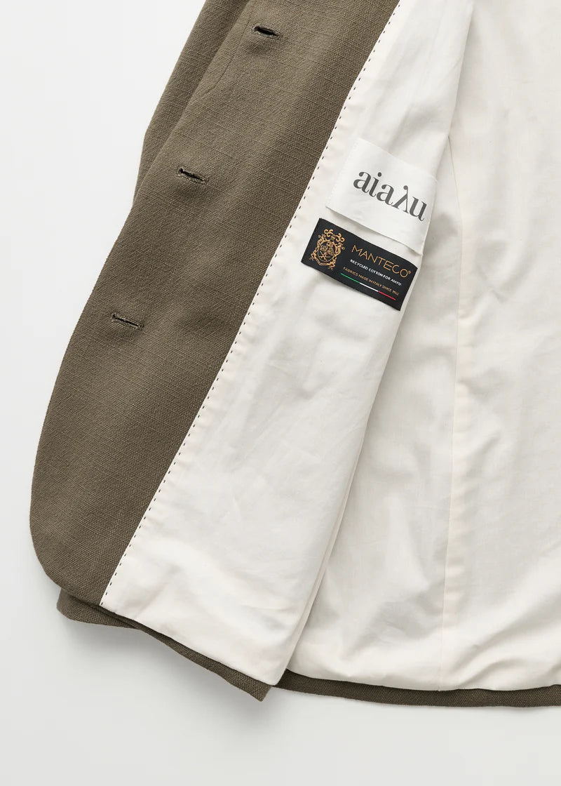 Aiayu Jason Jacket Cotton | Green Wood