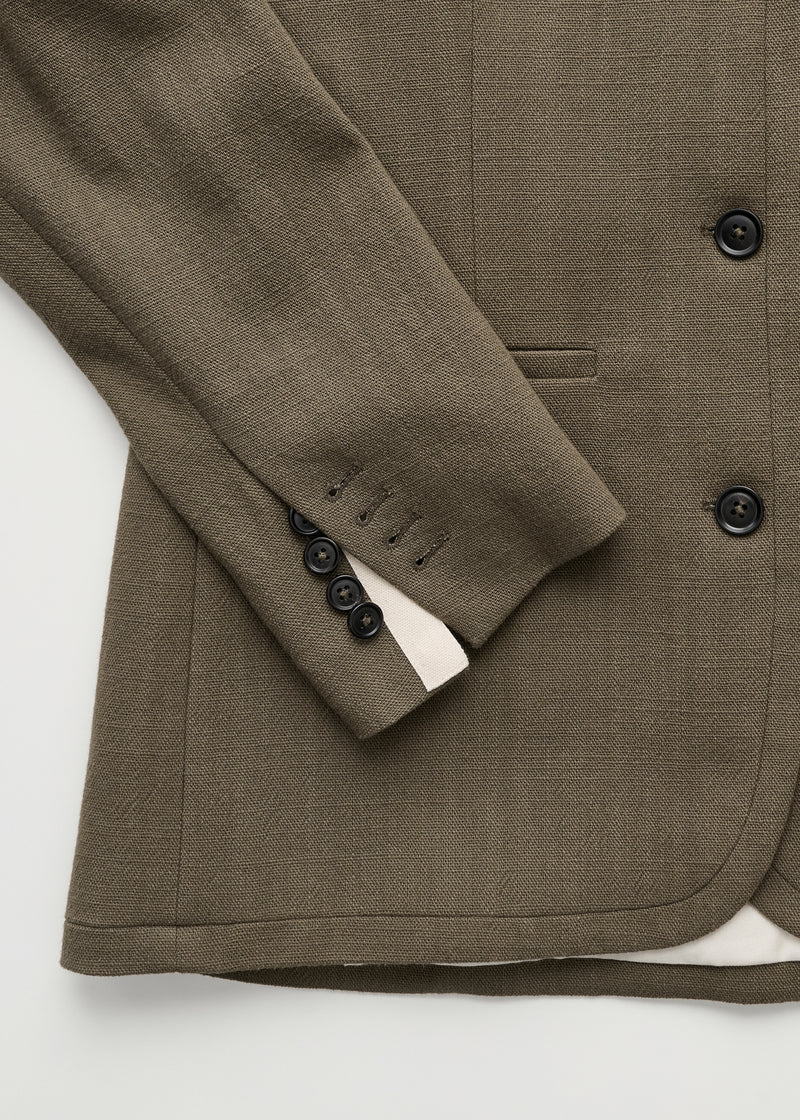 Aiayu Jason Jacket Cotton | Green Wood