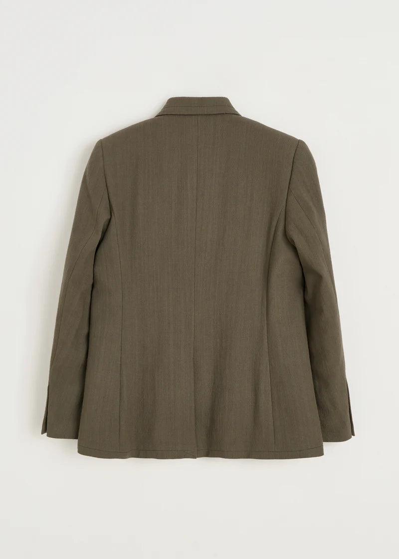 Aiayu Jason Jacket Cotton | Green Wood