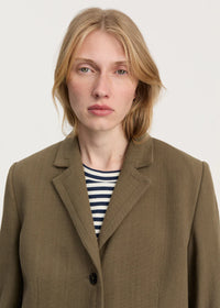 Aiayu Jason Jacket Cotton | Green Wood