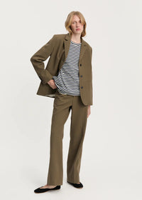 Aiayu Jason Jacket Cotton | Green Wood