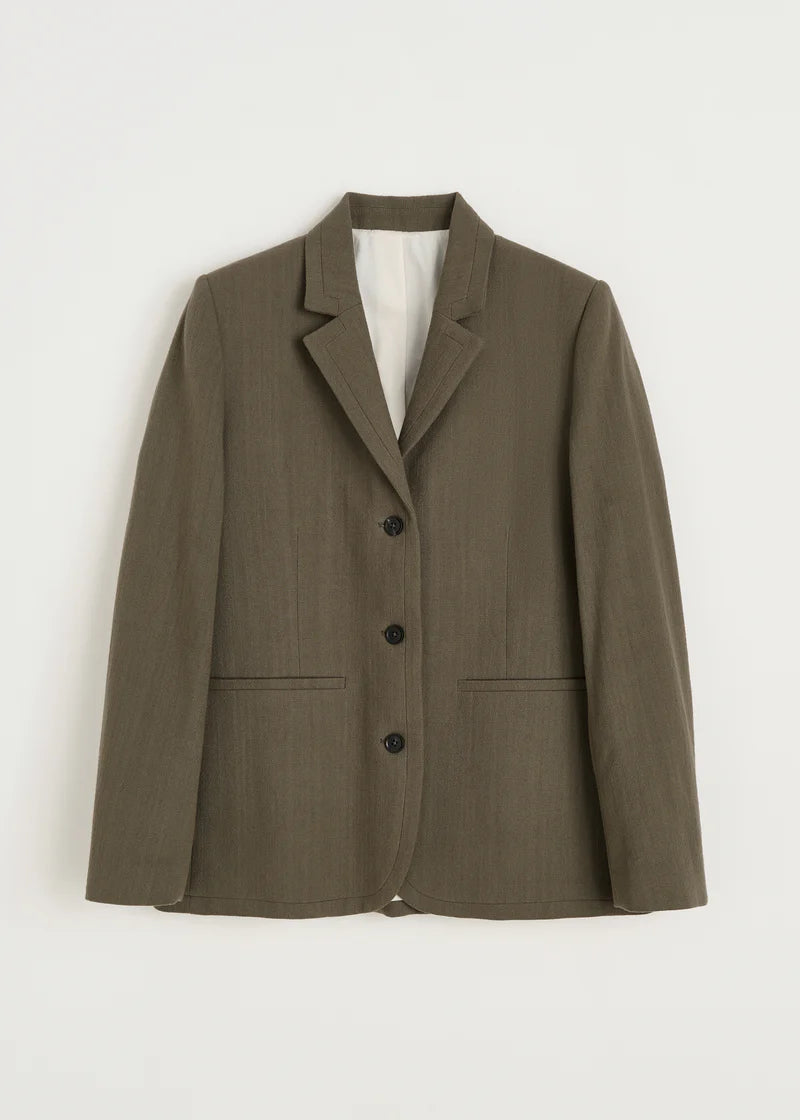 Aiayu Jason Jacket Cotton | Green Wood