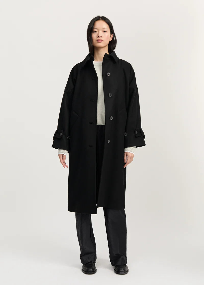 Aiayu Jo Coat Loden | Black